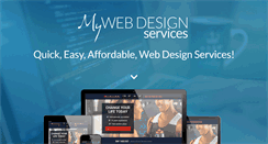 Desktop Screenshot of mywebdesignservices.com