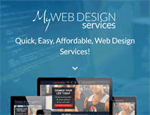 Tablet Screenshot of mywebdesignservices.com